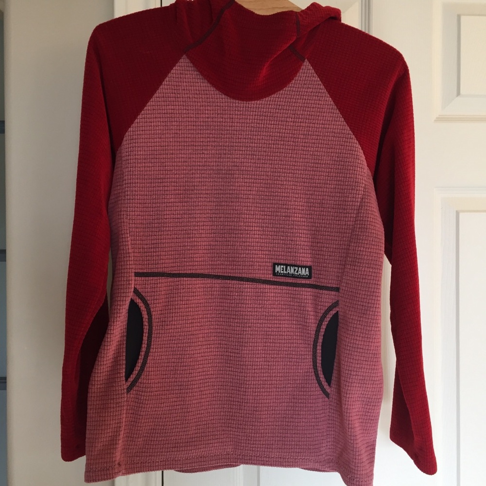 Melanzana Mirco Grid Hoodie. Kids X-Large.